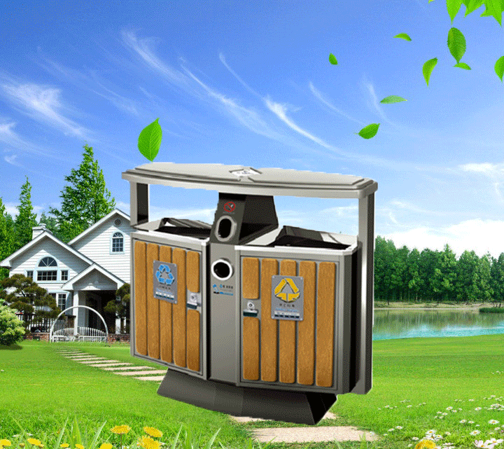 木條垃圾桶 木條垃圾桶